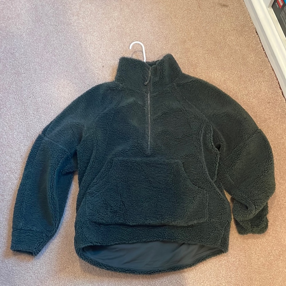 Lululemon Scuba sherpa sweatshirt